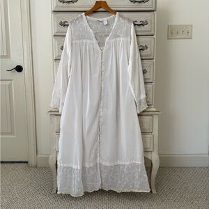 Vintage Parisian White Fairy Sleep Dress Gown